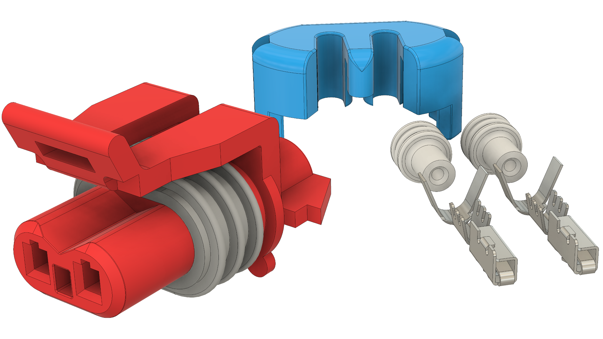 SecondaryAirInjectionReaction(AIR)BypassValveSolenoidConnector
