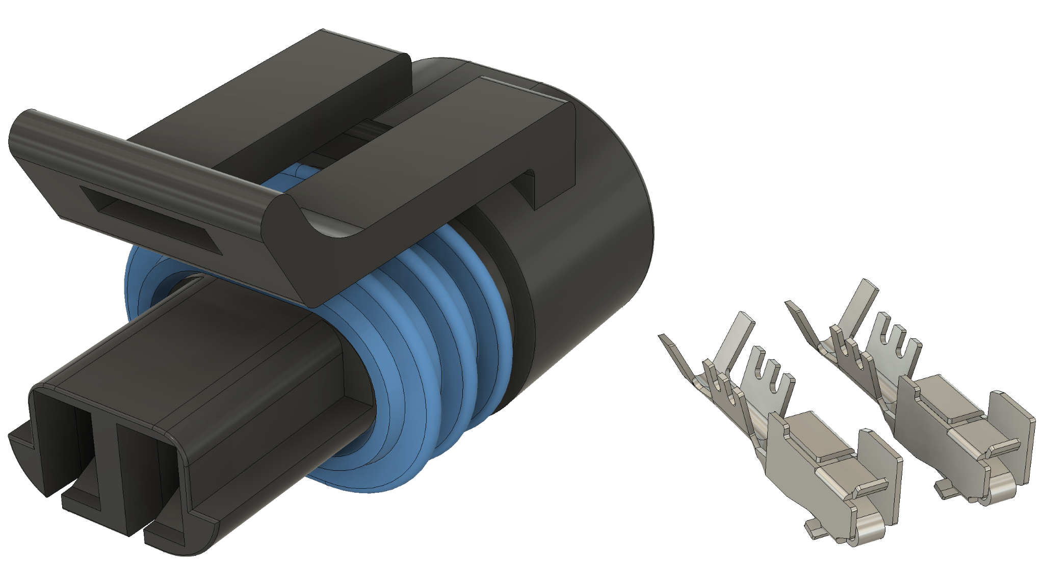 Transmission Fluid Temperature (TFT) Sensor Connector Kit (1) LSwiring