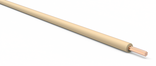 22 Gauge Tan Automotive TXL Wire Per Ft