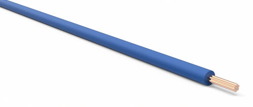 22 Gauge Dark Blue Automotive TXL Wire Per Ft