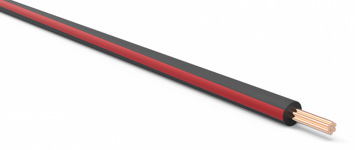 20 Gauge Black w/ Red Stripe Automotive TXL Wire Per Ft