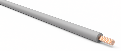 18 Gauge Gray Automotive TXL Wire Per Ft