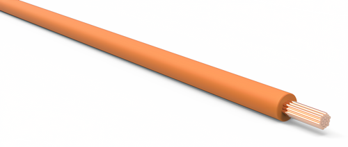 18 Gauge Orange Automotive TXL Wire Per Ft