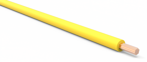 18 Gauge Yellow Automotive TXL Wire Per Ft