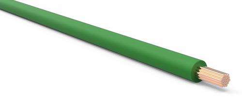 16 Gauge Dark Green Automotive TXL Wire Per Ft