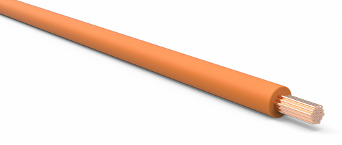 16 Gauge Orange Automotive TXL Wire Per Ft