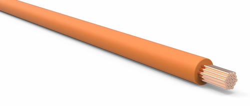 14 Gauge Orange Automotive TXL Wire Per Ft
