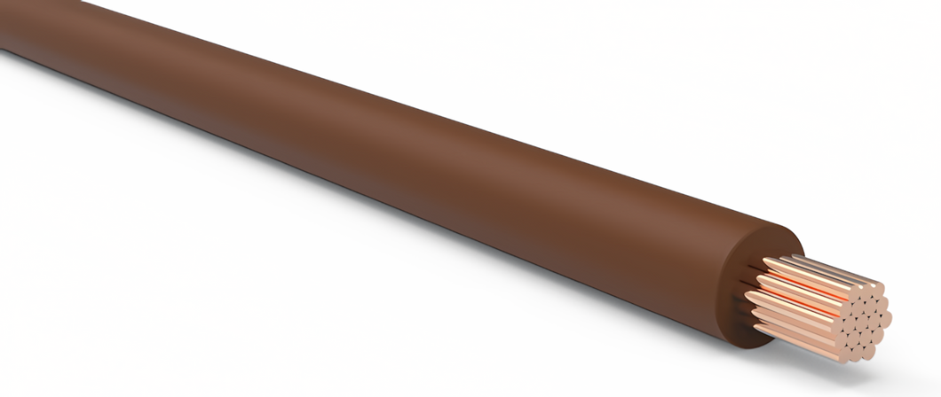 12 Gauge Brown Automotive TXL Wire Per Ft