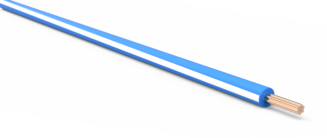 22-AWG-Automotive-TXL-Wire-Light-Blue-w/-White-Stripe-by-the-Foot