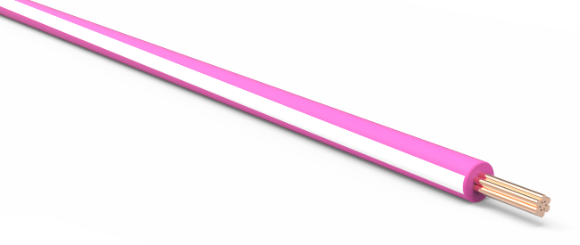 20-AWG-Automotive-TXL-Wire-Pink-w/-White-Stripe-by-the-Foot