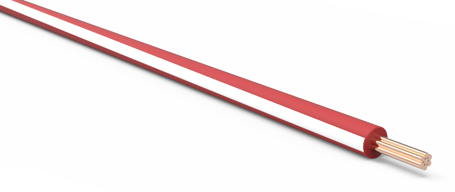 20-AWG-Automotive-TXL-Wire-Red-w/-White-Stripe-by-the-Foot