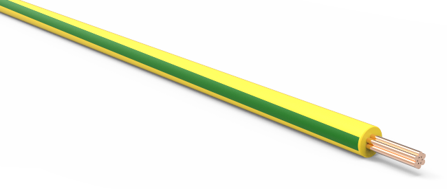 20-AWG-Automotive-TXL-Wire-Yellow-w/-Green-Stripe-by-the-Foot