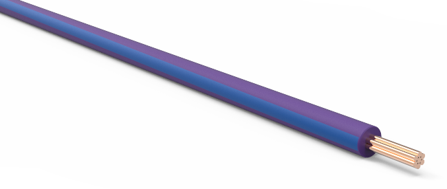 20-AWG-Automotive-TXL-Wire-Purple-w/-Blue-Stripe-by-the-Foot