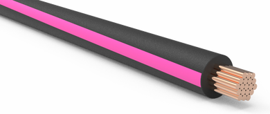 10-AWG-Automotive-TXL-Wire-Black-w/-Pink-Stripe-by-the-Foot