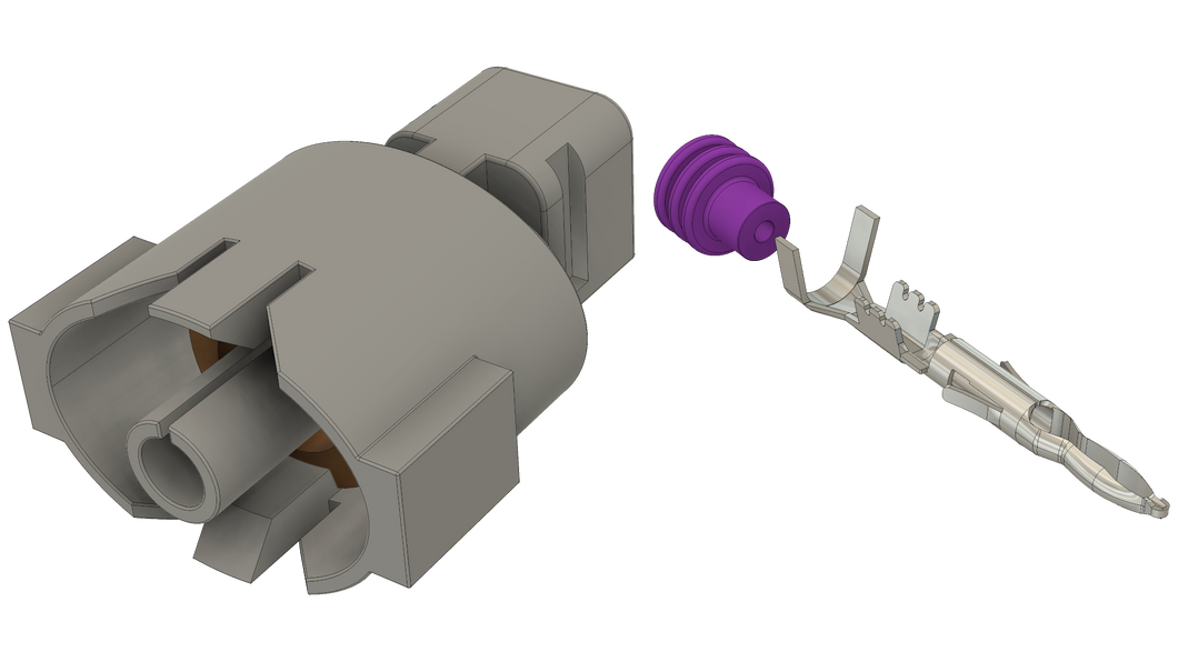 Knock Sensor (KS) Connector Kit (1) Resonant Type