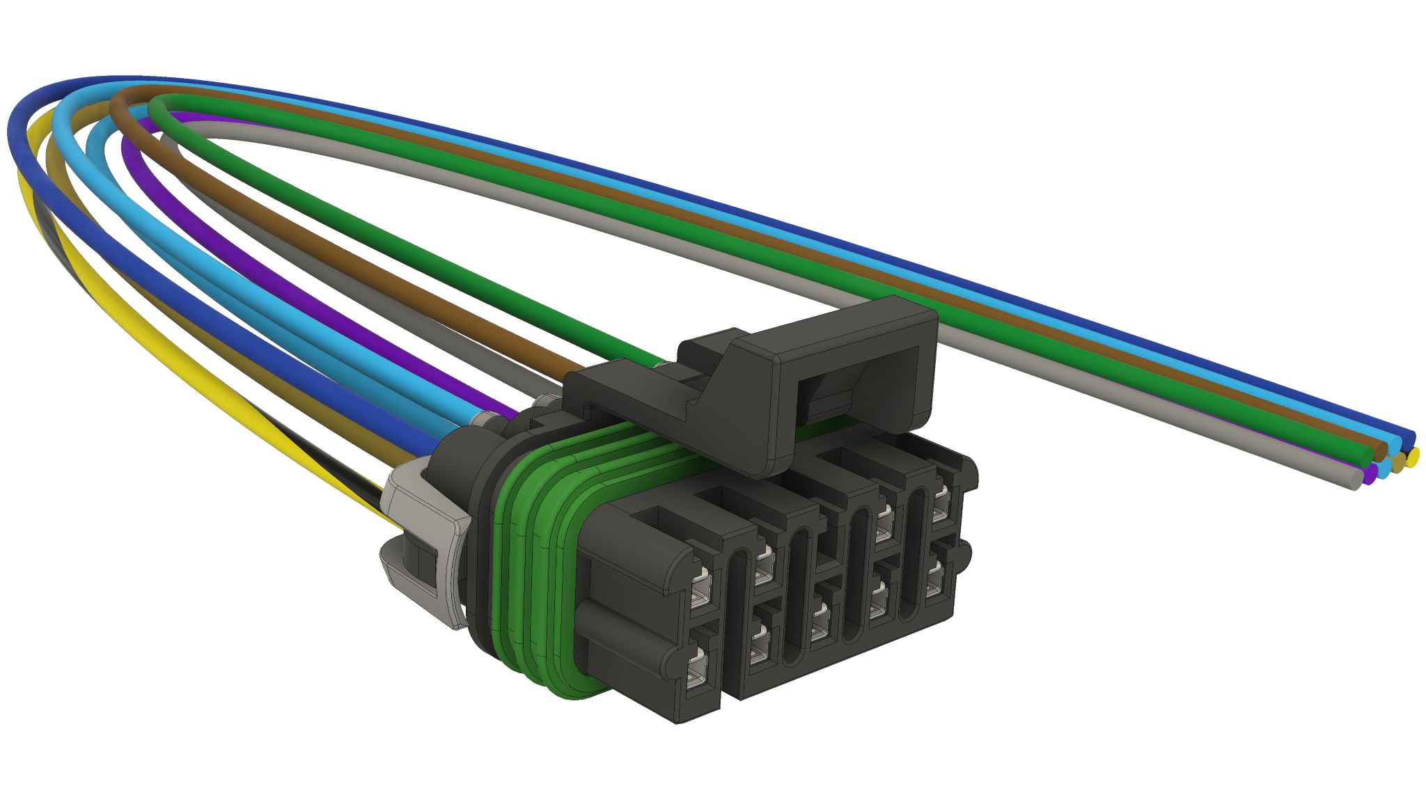 WIREBARN 12 Gauge TXL Automotive Wire – 6 Colors, 25ft Each (150ft Total) – High Temp, Made In USA