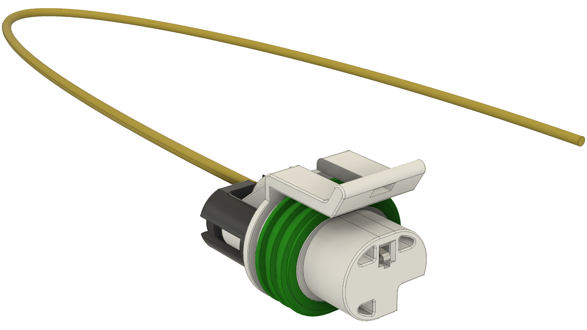 Engine Oil Pressure Sending Unit Pigtail (2) LSwiring